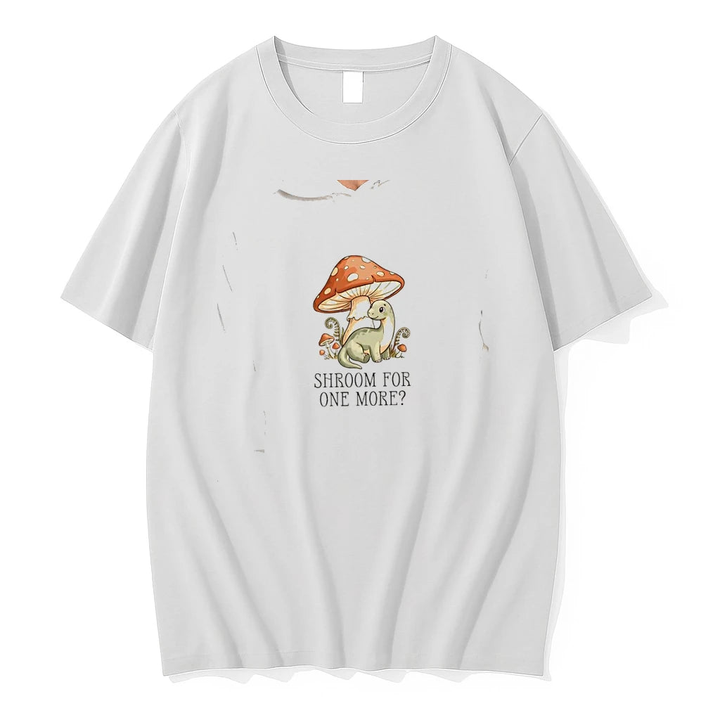Officials Baby Dinosaur And Mushroom Shroom For One More Premium T Shirt