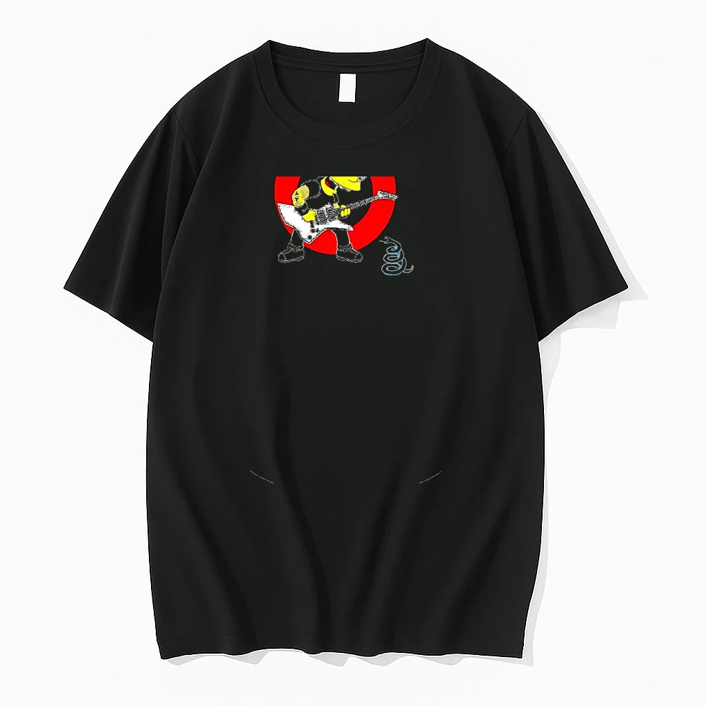 Officials Bart Simpson Guitarist Heavy Metal Premium T Shirt