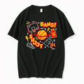 Officials Basketball Hoop Bang Shoot Brand 24 Athletic Sport Black Premium T Shirt
