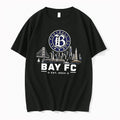 Officials Bay Fc Football Club Est 2024 City Skyline Logo Tee Premium T Shirt