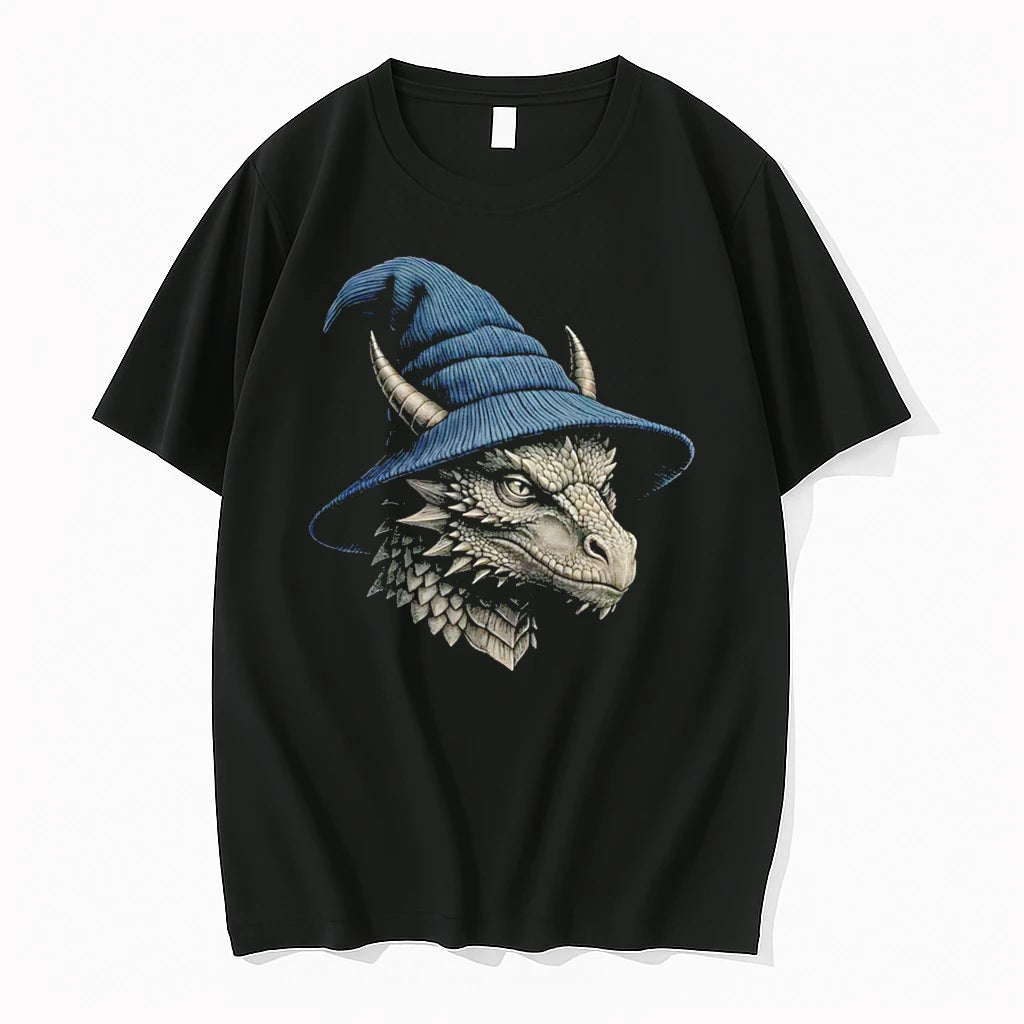 Officials Beanie Dragon Wizard Cartoon Tee Premium T Shirt