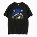 Officials Beanie Raccoon Wizard Cartoon Tee Premium T Shirt