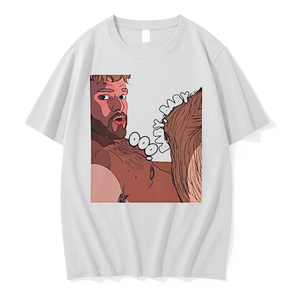 Officials Bearded Man Ooo Baby Baby Pop Women Premium T Shirt