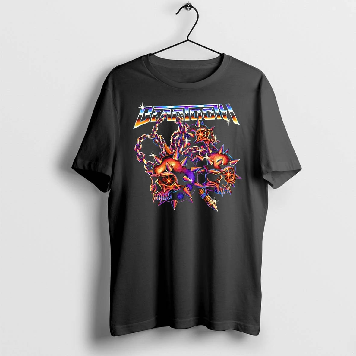 Officials Beartooth Band Skull And Chain Icon Logo Premium T Shirt