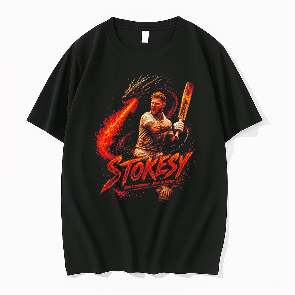 Officials Ben Stokes England Cricket Stokesy Built Different Born To Battle Tee