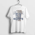 Officials Big Blue New York Ny Giants Football White Premium T Shirt