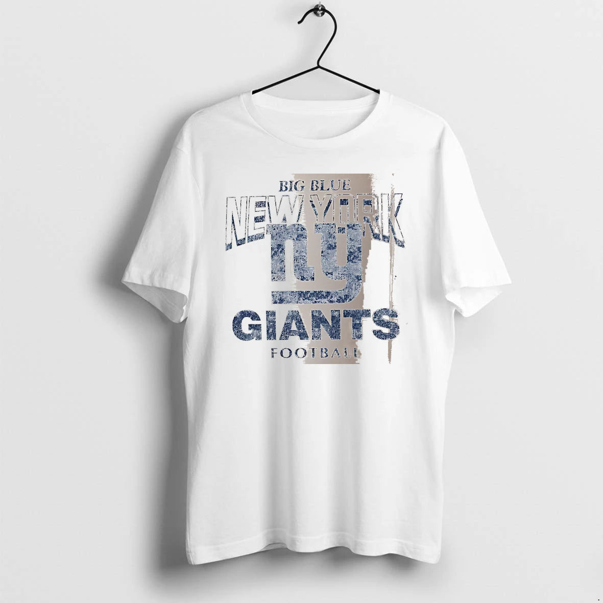 Officials Big Blue New York Ny Giants Football White Premium T Shirt