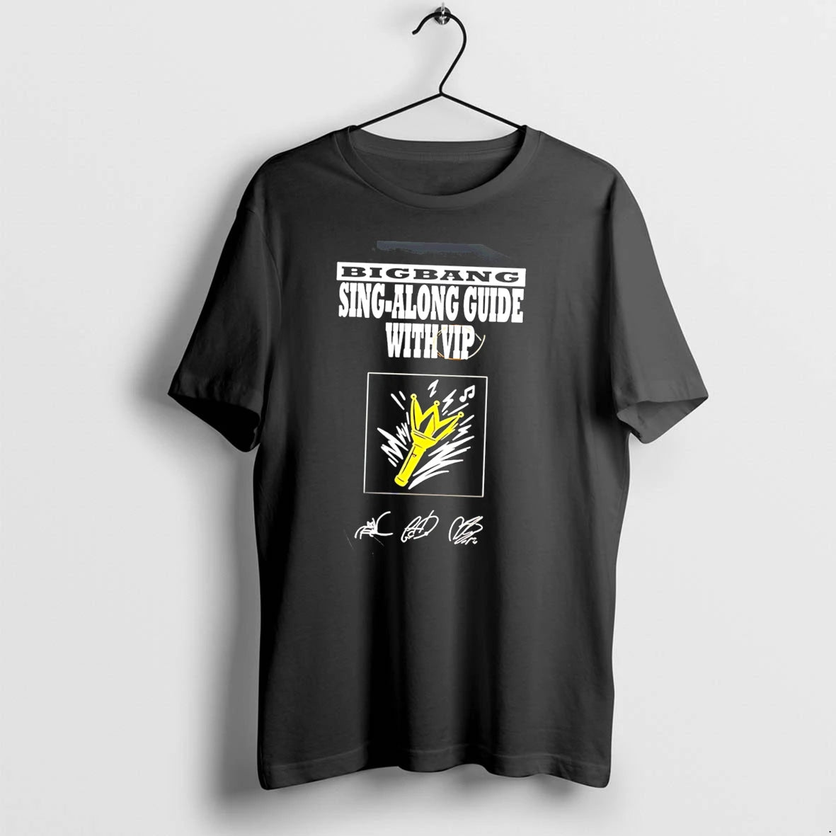 Officials Bigbang 2026 World Tour Sing Along Guide With Vip Tee Premium T Shirt