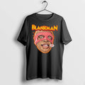 Officials Blankman Crime Fighter Mask Superhero Graphic Tee Premium T Shirt