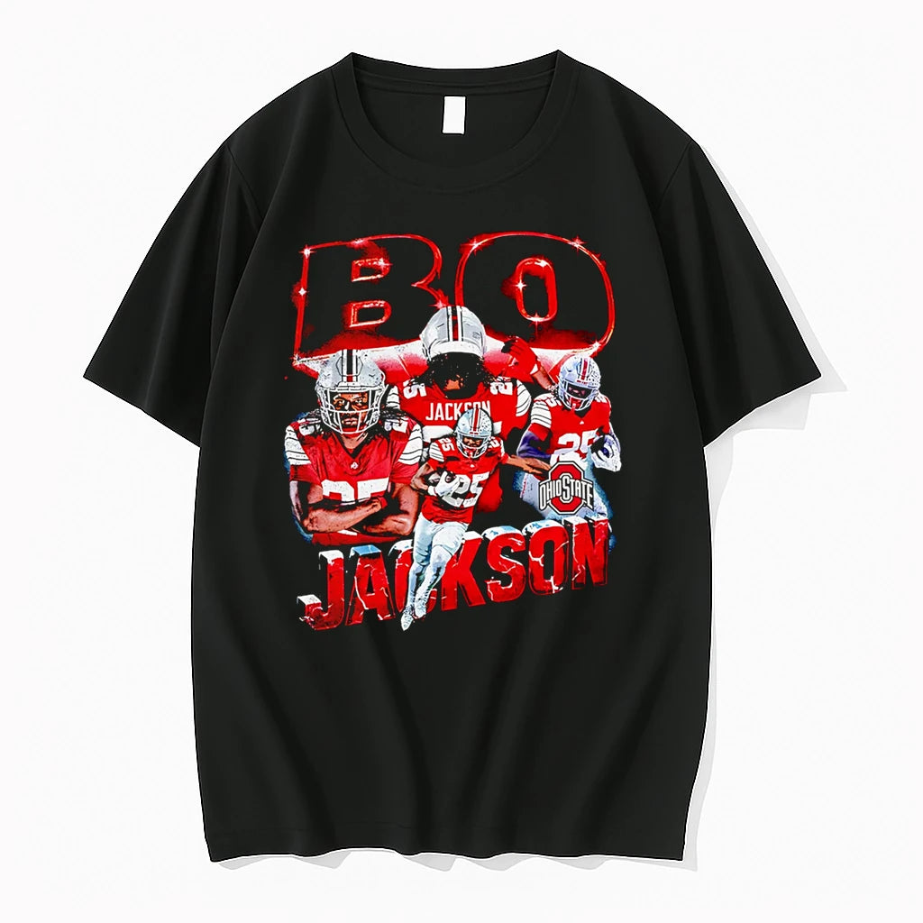 Officials Bo Jackson Ohio State Premium T Shirt