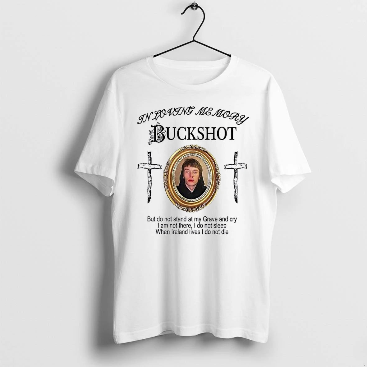 Officials Buckshot In Loving Memory Tribute Haunted Mound Premium T Shirt