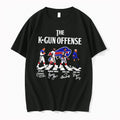 Officials Buffalo Bills The K Gun Offense Abbey Road Signature Tee Premium T Shirt