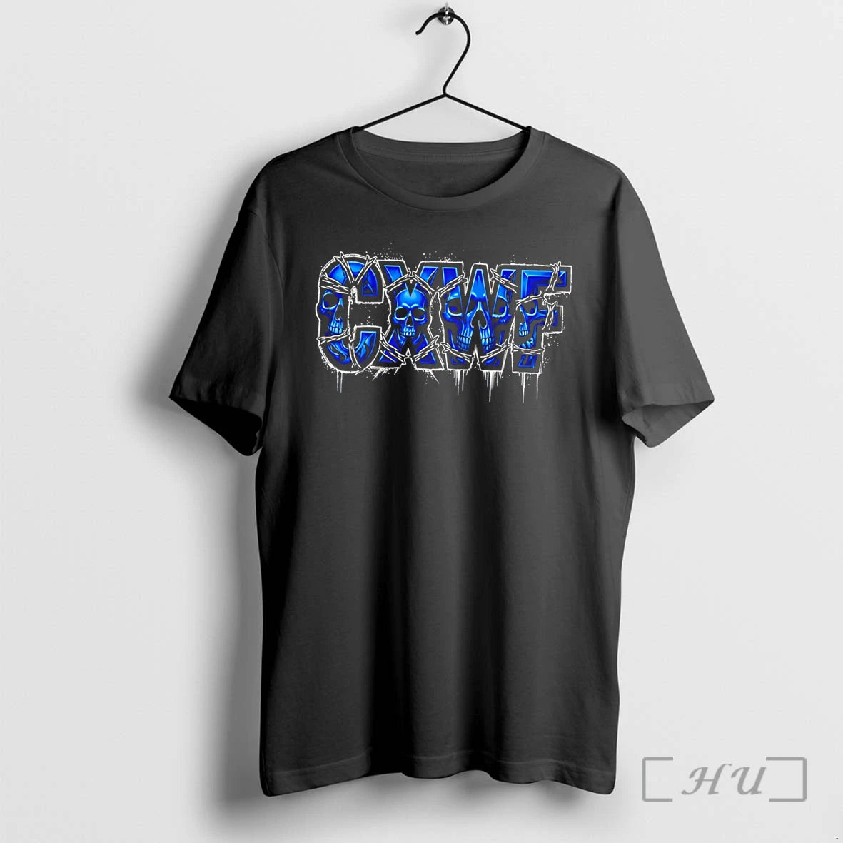 Officials Cxwf Blue Logo Graphic Tee