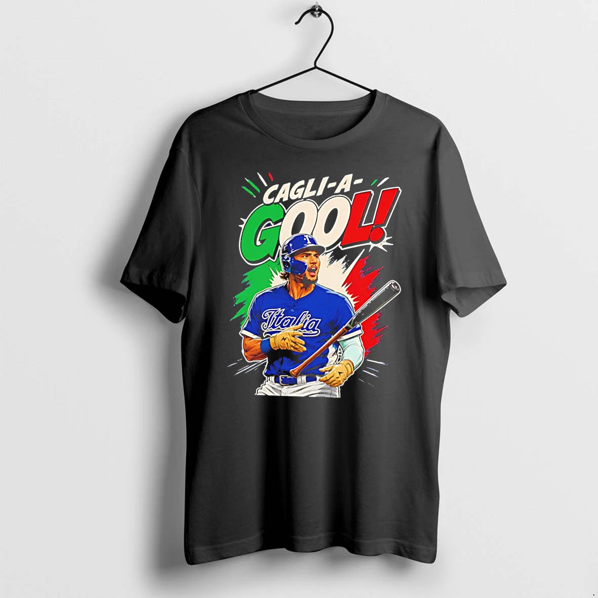 Officials Cagli A Gool Italia Baseball Player Tee Premium T Shirt