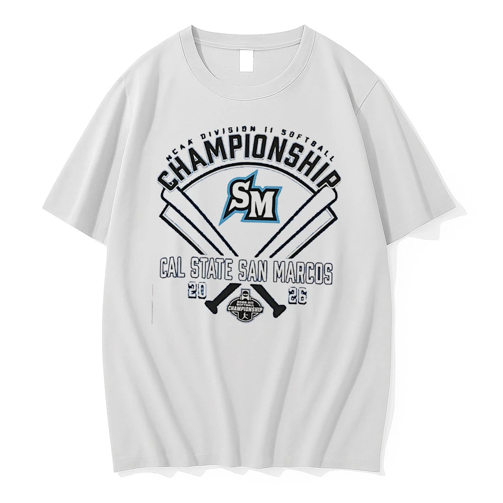 Officials Cal State San Marcos Ncaa Division Ii Softball Championship 2026 Tee