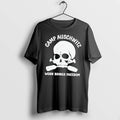 Officials Camp Auschwitz Work Brings Freedom Skull Tee Premium T Shirt
