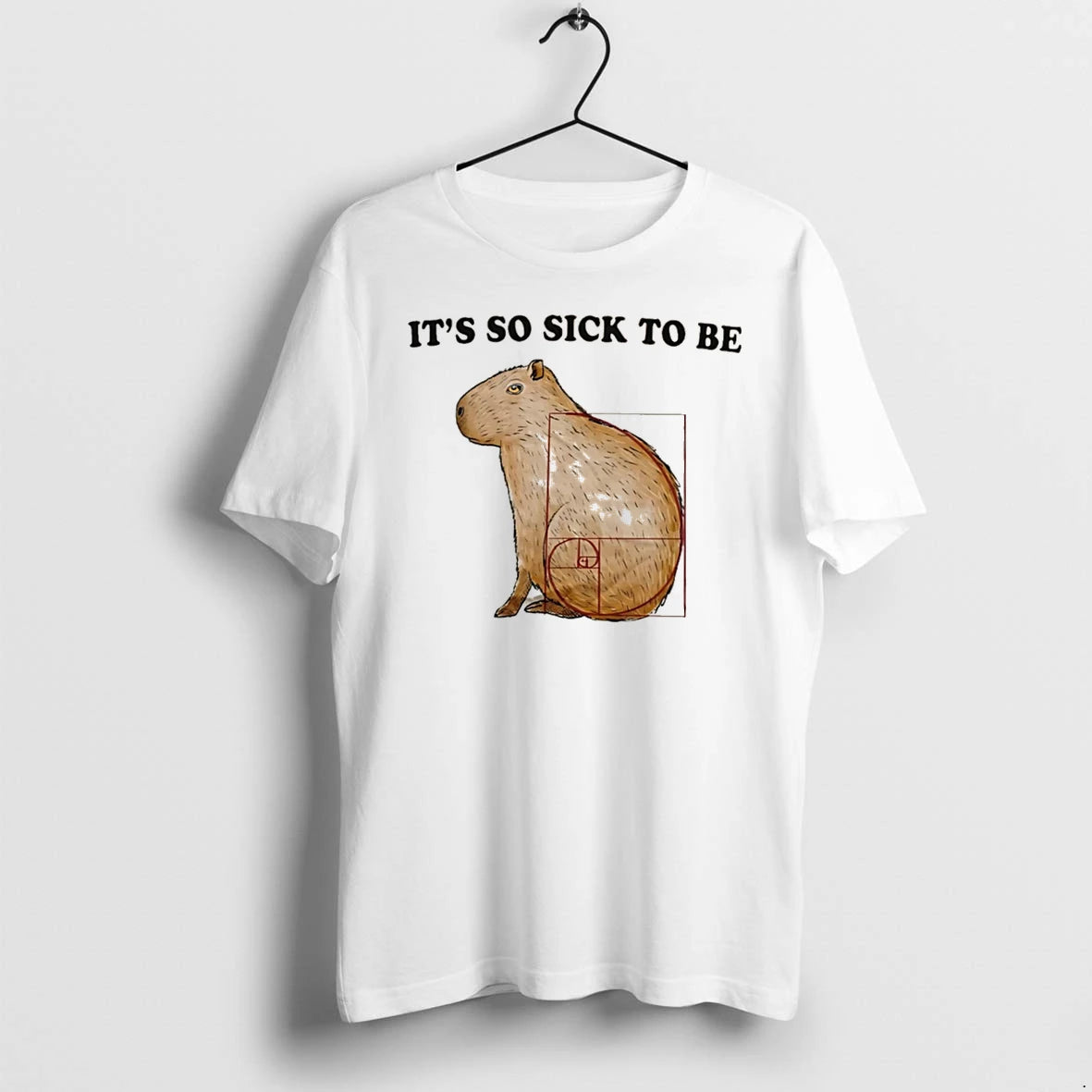 Officials Capybara Its So Sick To Be Perfect And Without Flaws Tee