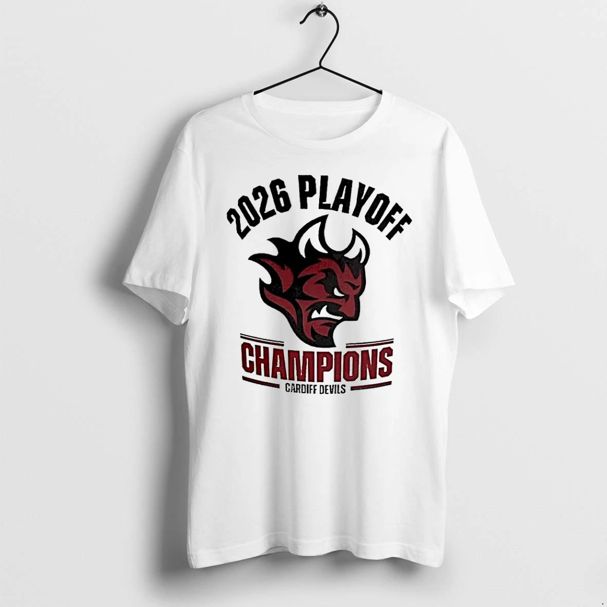 Officials Cardiff Devils Elite Ice Hockey League Playoff Championship 1 Premium T Shirt