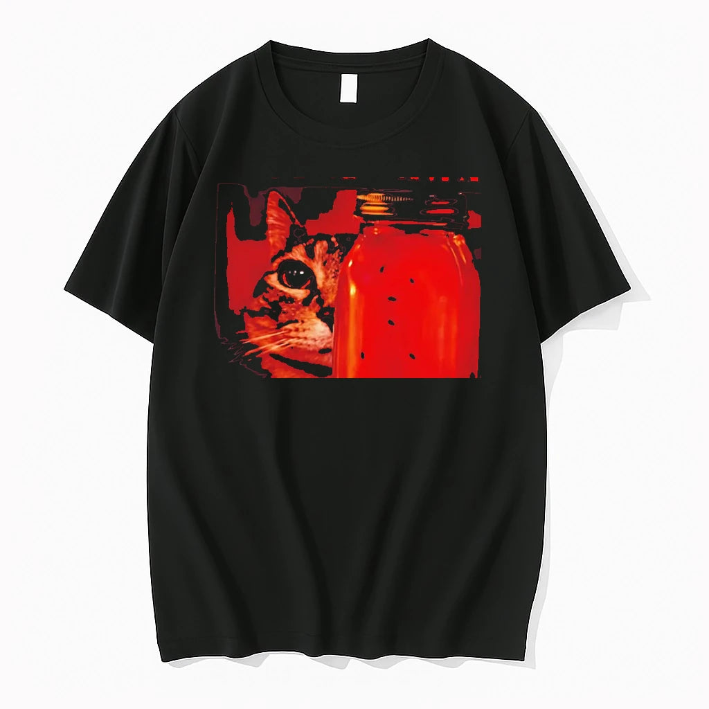 Officials Cat I Stay Away Dont Follow Jar Of Flies Tee Premium T Shirt