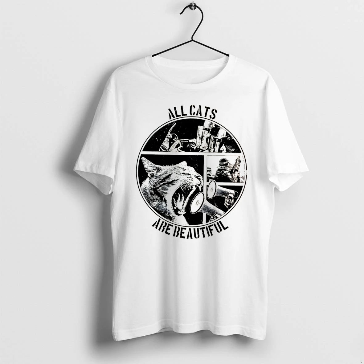 Officials Cat And Soldier All Cats Are Beautiful Tee Premium T Shirt