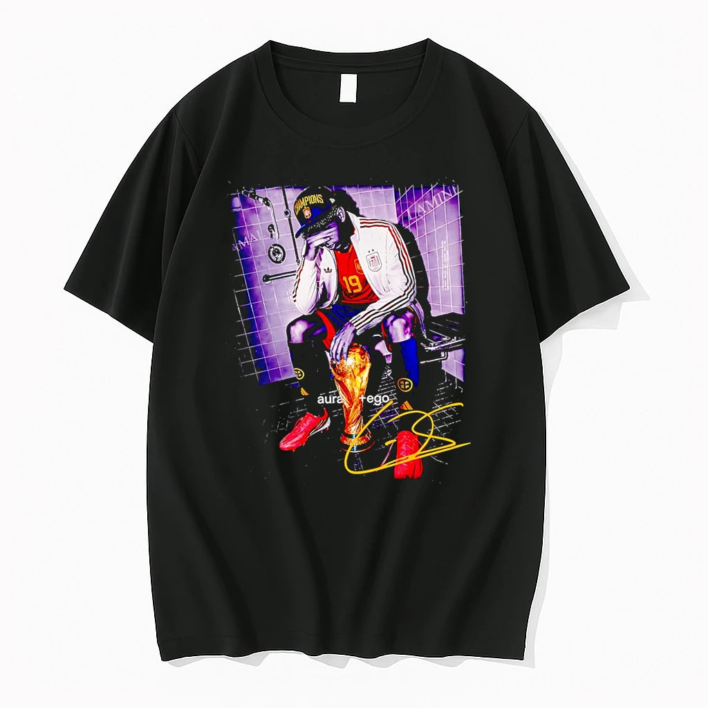 Officials Champions Lamine Aura Ego Lamine Yamal Premium T Shirt