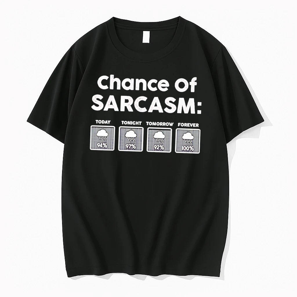Officials Chance Of Sarcasm Weather Forecast Sarcastic Tee Premium T Shirt