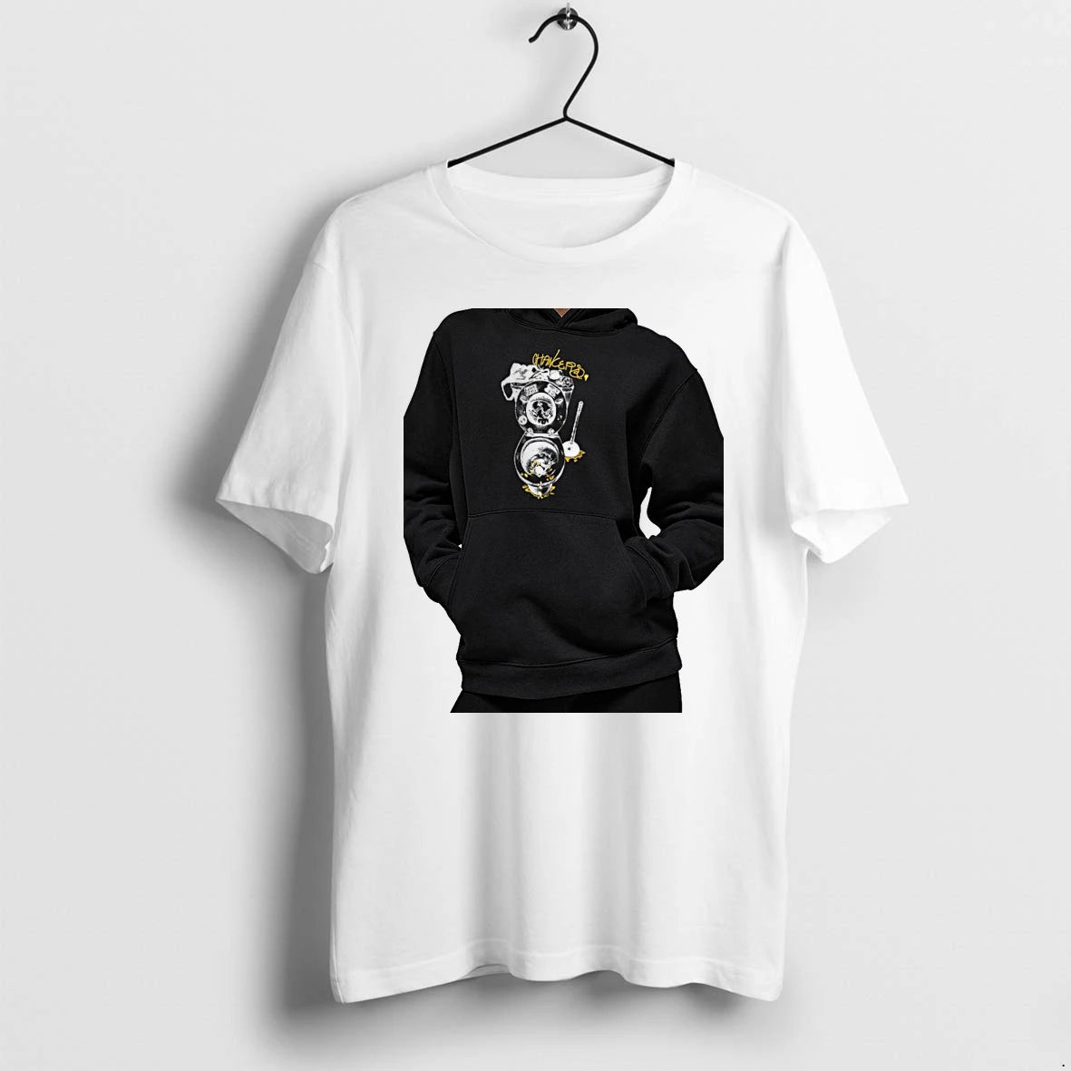 Officials Chanceas Devil In Toilet With Bathroom Plunger And Camera Premium T Shirt