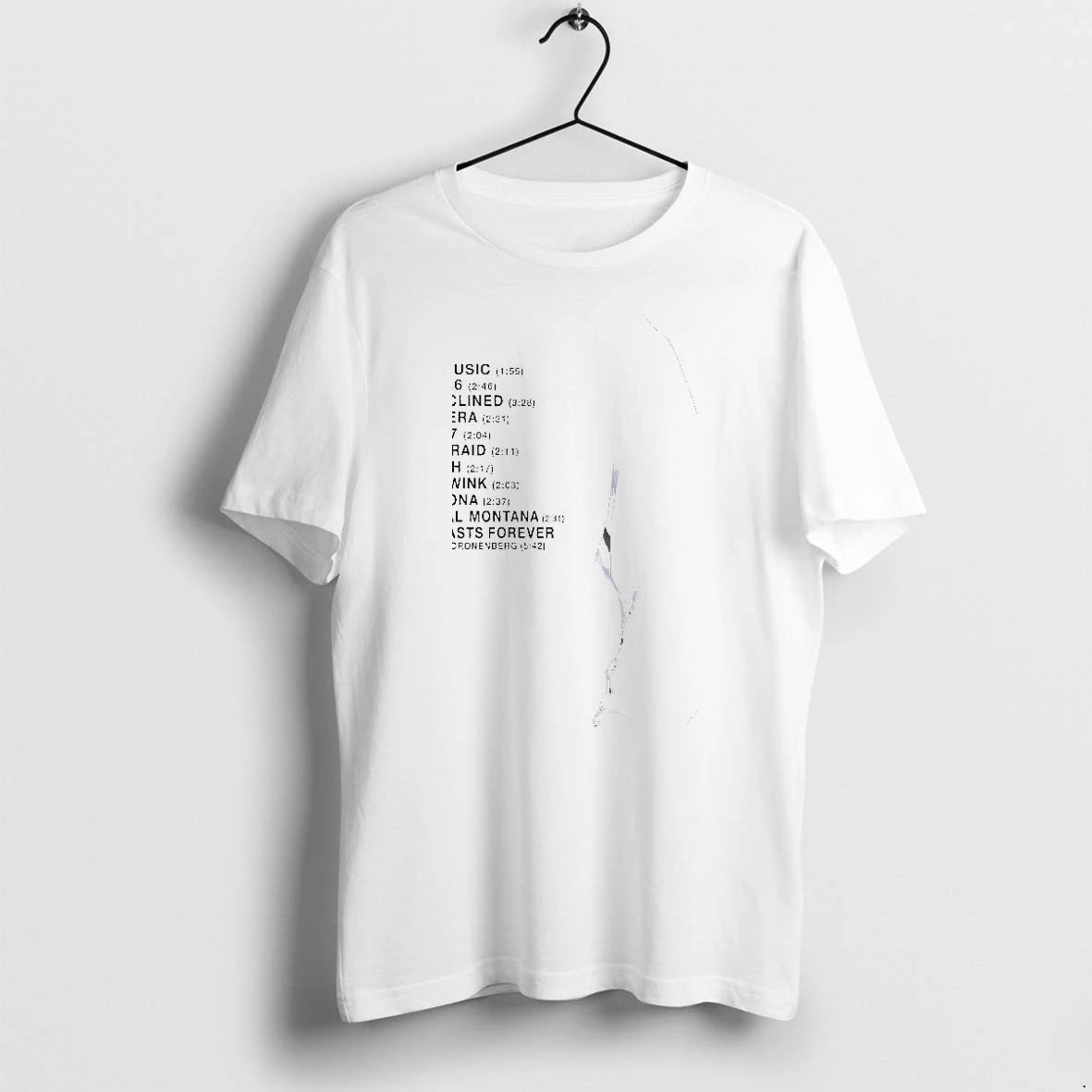 Officials Charli Rock Music Ss26 Tracklist Premium T Shirt