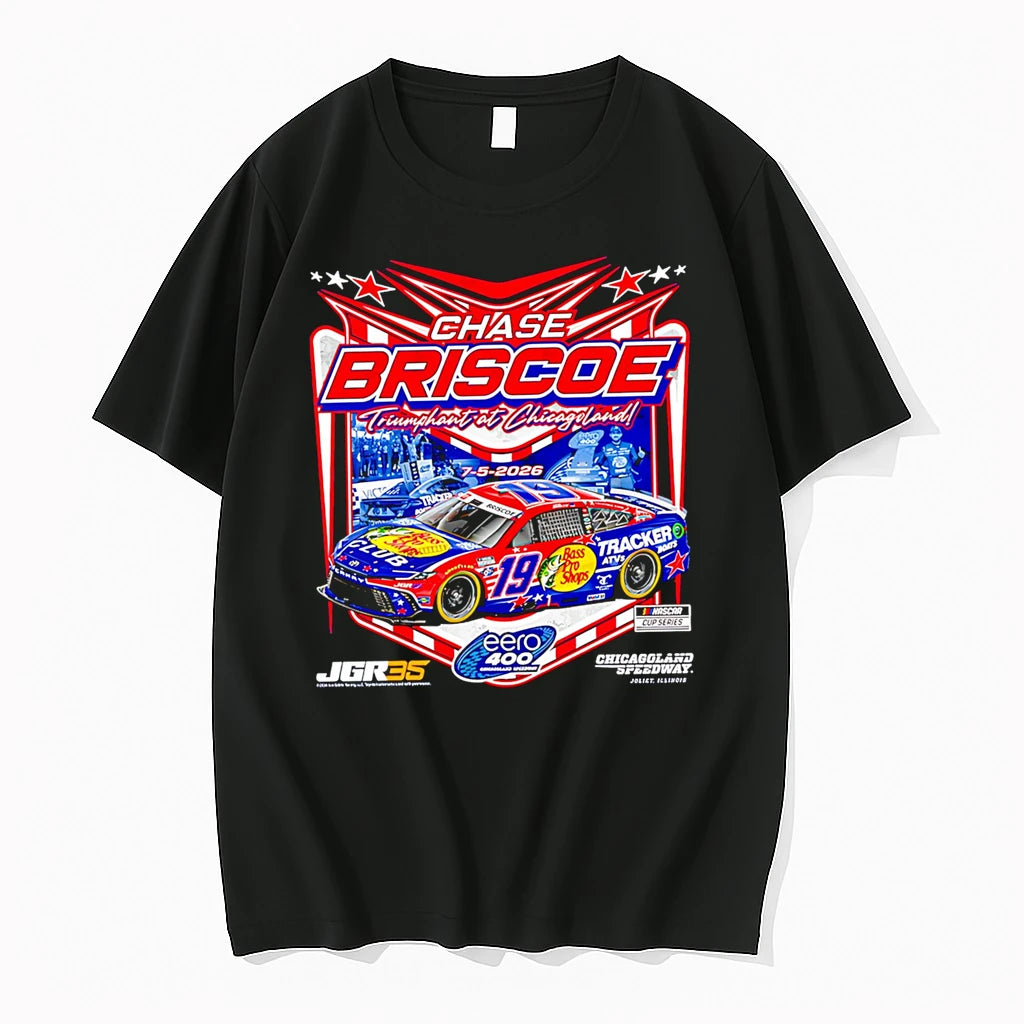 Officials Chase Briscoe 2026 Eero 400 Race Winner Premium T Shirt