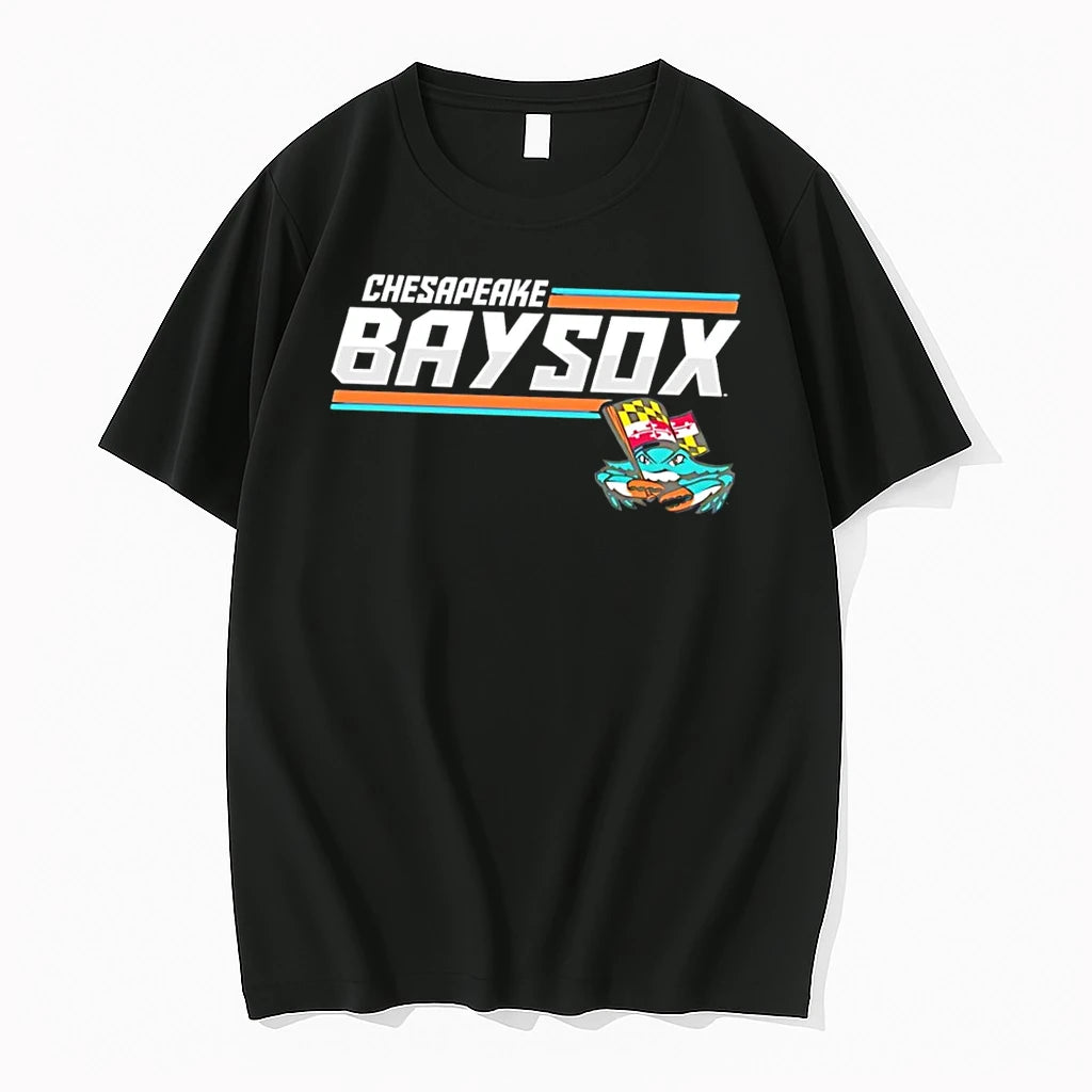 Officials Chesapeake Baysox Apparel Shop The Chesapeake Baysox Black Premium T Shirt