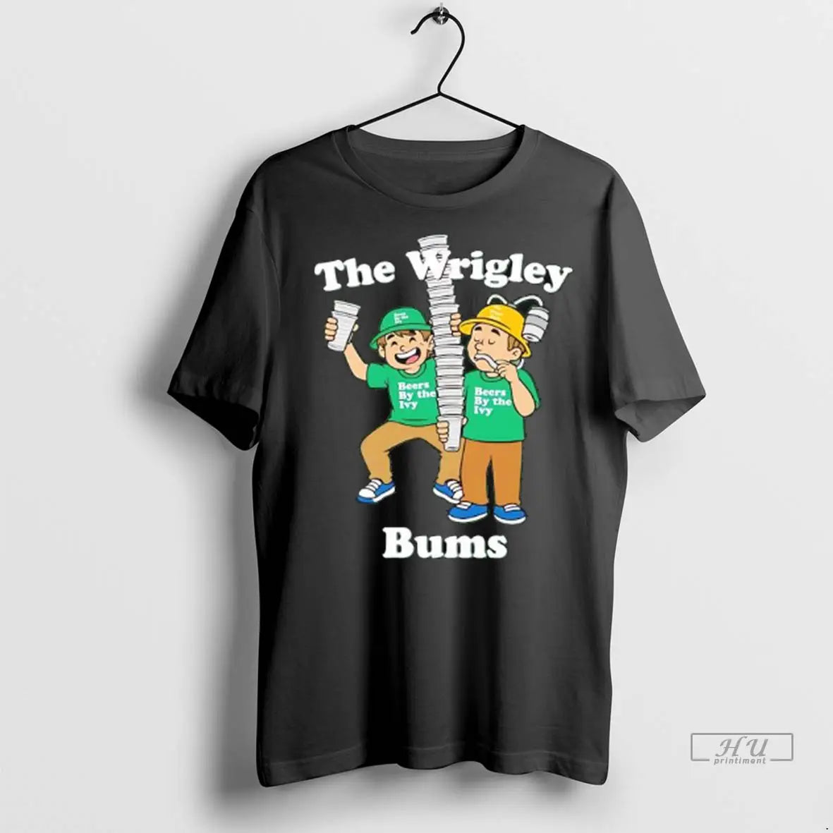 Officials Chicago Cubs The Wrigley Bums Beers By The Ivy Ladies T Shirts