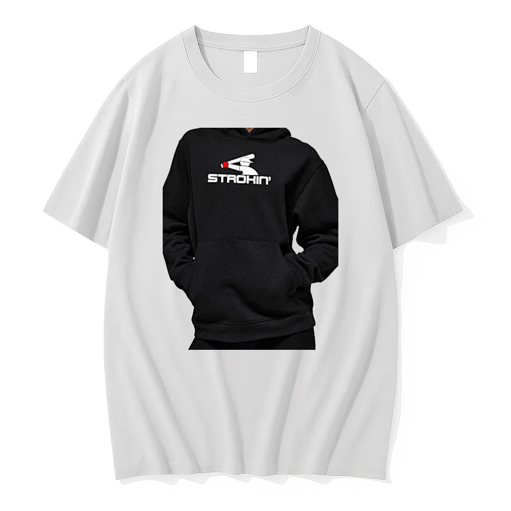 Officials Chicago White Sox Strokin Logo Premium T Shirt