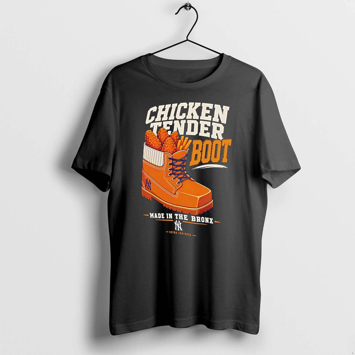 Officials Chicken Tender Boot Yankees Jay Z Concert Food Tee Premium T Shirt