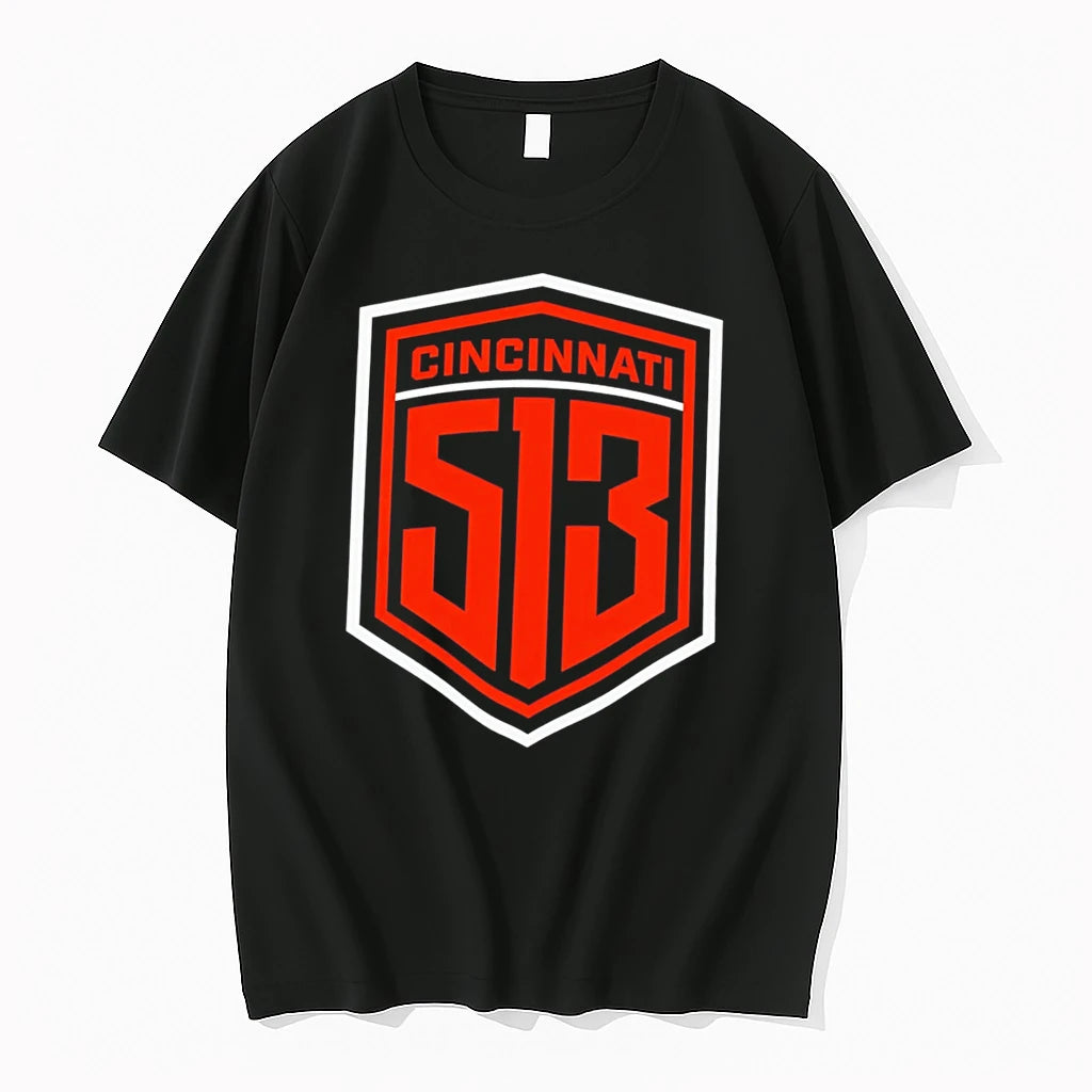 Officials Cincinnati 513 Shield Ohio Area Code Tee Premium T Shirt