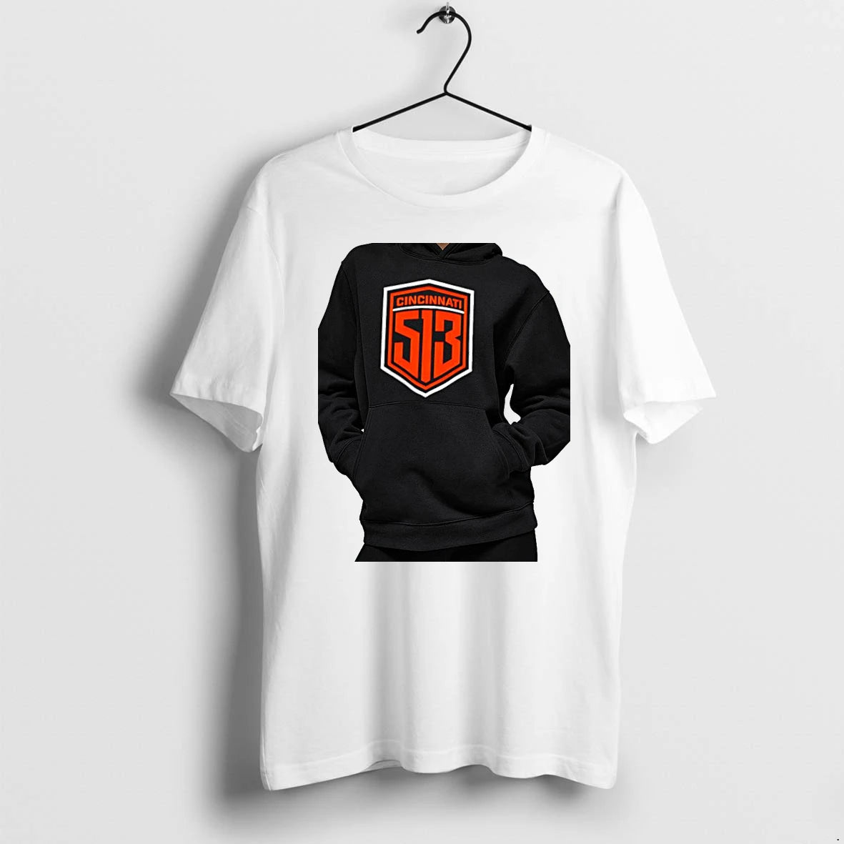 Officials Cincinnati 513 Logo Premium T Shirt
