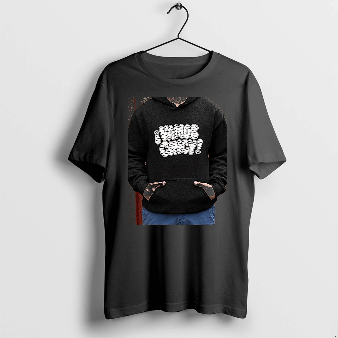 Officials Cincinnati Bengals Vamos Cincy Slogan Premium T Shirt