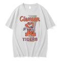 Officials Clemson 1 Tigers Tiger Mascot White Premium T Shirt