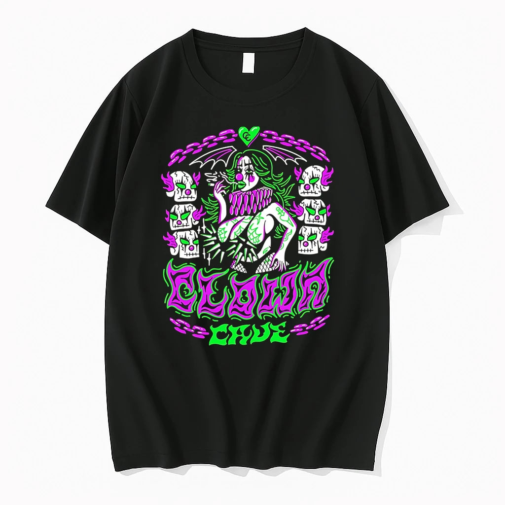 Officials Clown Cave With Clown Woman Premium T Shirt