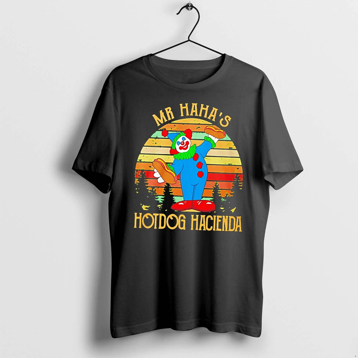Officials Clown Hotdog Mr Hahas Hot Dog Hacienda Tee Premium T Shirt