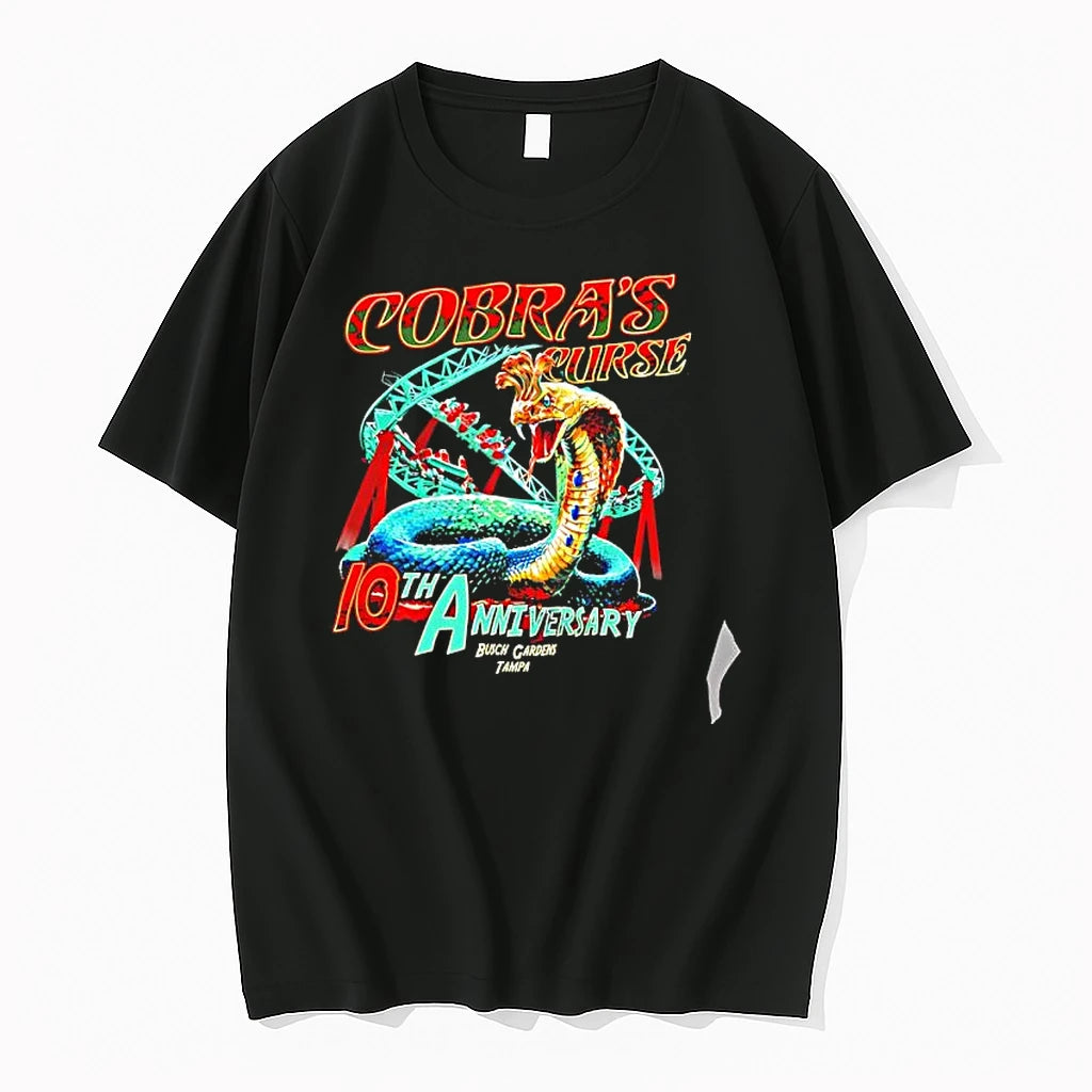 Officials Cobra S Curse Busch Gardens Tampa 10th Anniversary Roller Coaster Park