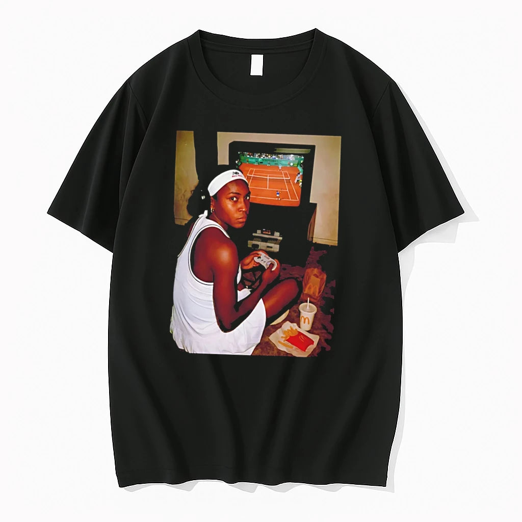 Officials Coco Gauff Tennis Player Game Graphic Tee Premium T Shirt