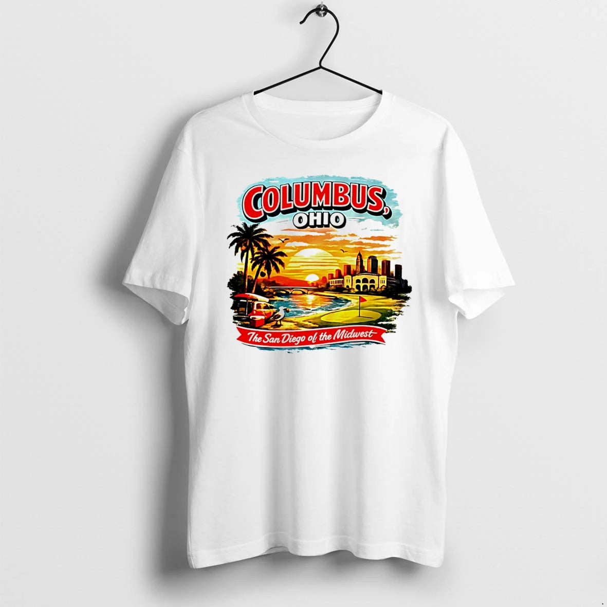 Officials Columbus Ohio The San Diego Of The Midwest Tee Premium T Shirt