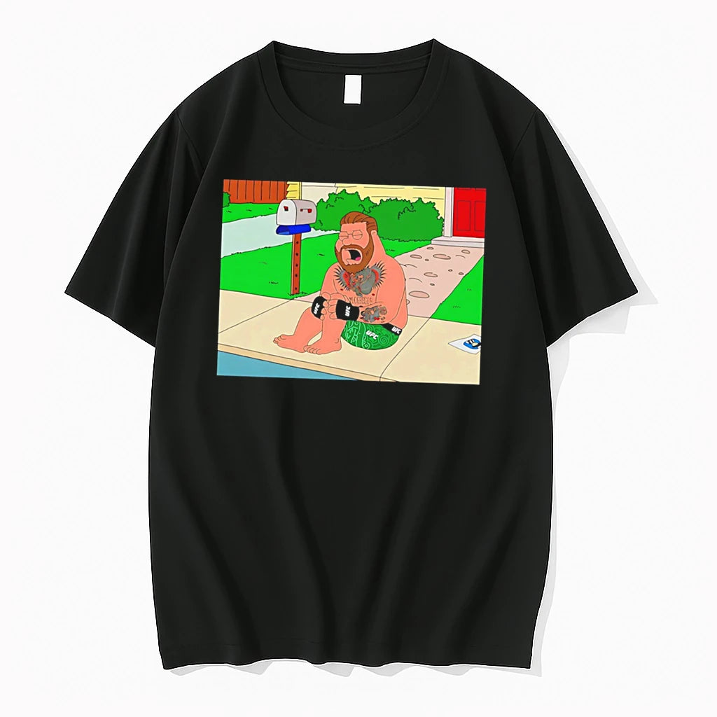 Officials Conor Mcgregor One Minute Man Cartoon Tee Premium T Shirt