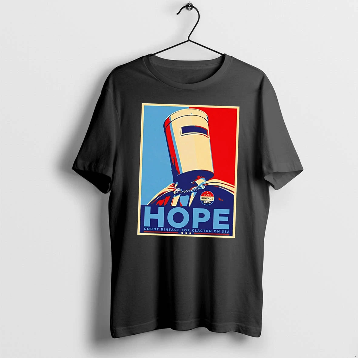 Officials Count Binface For Clacton On Sea Hope 2026 Vote Tee Premium T Shirt