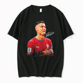 Officials Cristiano Ronaldo Portugal National Team One Last Fance Signature Tee Premium T Shirt