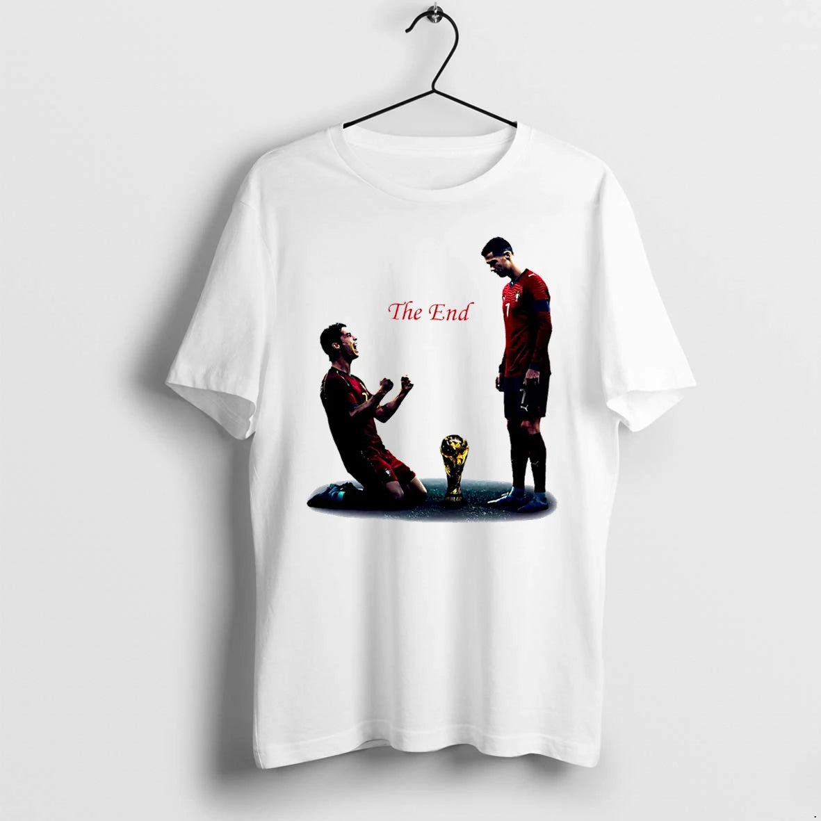 Officials Cristiano Ronaldo The End Portugal World Cup Tee Premium T Shirt