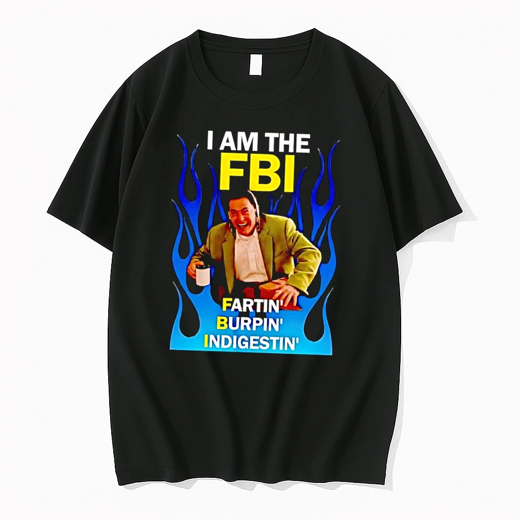 Officials Dale Cooper I Am The Fbi Fartin Burpin Indigestin Black Premium T Shirt