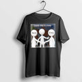 Officials Damn This Is Crazy Characters Shaking Hands Premium T Shirt