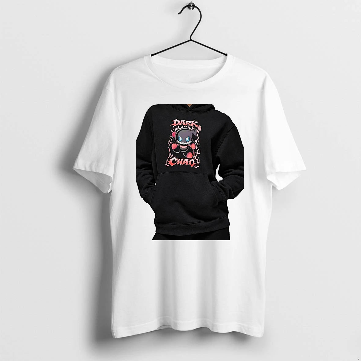 Officials Dark Chao The Hedgehog Character Dark Chao Premium T Shirt