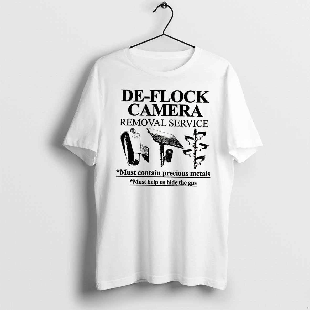 Officials De Flock Camera Removal Service Surveillance Tee Premium T Shirt